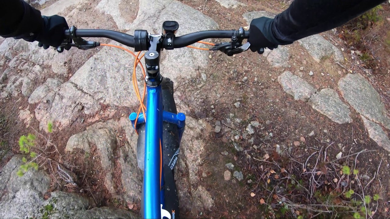 commuting on a fat bike (testing gopro hero 7 black HyperSmooth)