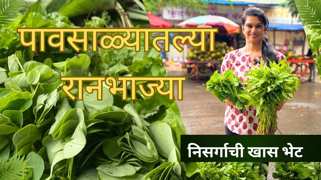 रानभाज्या - निसर्गाची खास भेट