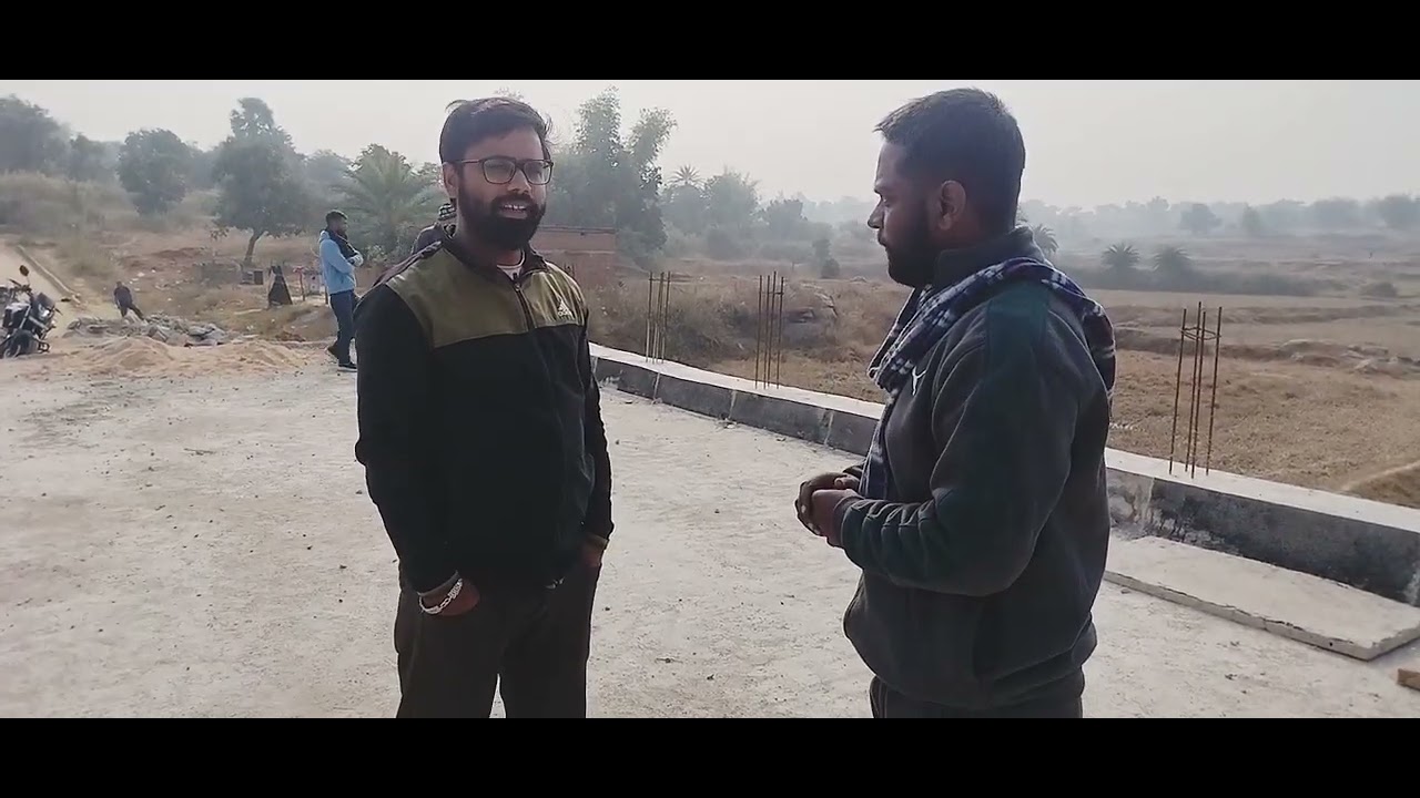 8 साल के बाद बन रहा है पुल देखिए ग्राउंड रिपोर्ट।