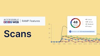 Automated Page Scanning (Scans) | Accessible Web RAMP Features