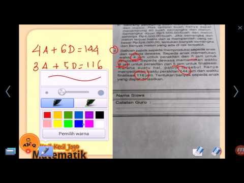 Sistem Persamaan Linear 2 Variabel