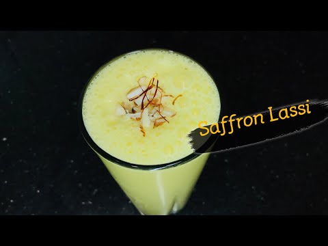 Kesar Lassi Recipe|How to Make Saffron Lassi|Lassi Recipes|Saffron Lassi|Summer Recipes