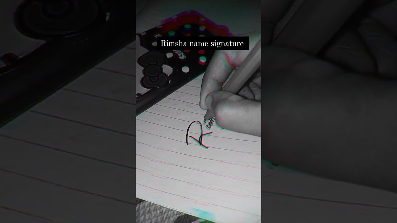 Rimsha  name signature song let me down slowly song Whatsapp status video lyrics status video ❤️🤩✨.