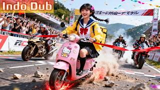 An ordinary courier turns out to be a great racer! Even a broken motorcycle can overtake everyone...