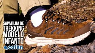 Sapatilha de Trekking Impermeável Infanto | Leve, Confortável e Resistente para Campo e Montanha