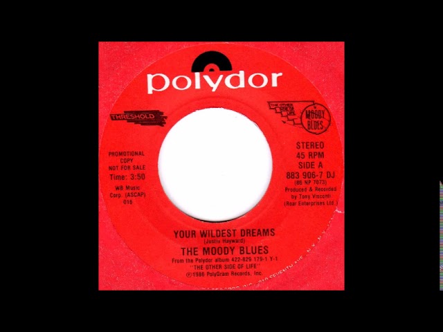 Moody Blues - Your Wildest Dreams (single 45 edit) (1986)