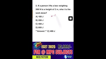 ECET 2025 Physics & Chemistry Guide | How to Score High & Get the Best Rank! 🚀 | Q-70 Explained