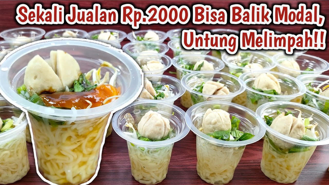 GAK JADI PENGANGGURAN SETELAH JUALAN JAJANAN KESUKAAN SEJUTA UMAT INI!! JUAL DIMANAPUN LARIS BANGET