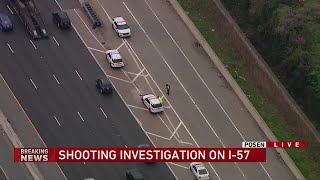 1 injured in shooting along I-57 in Posen