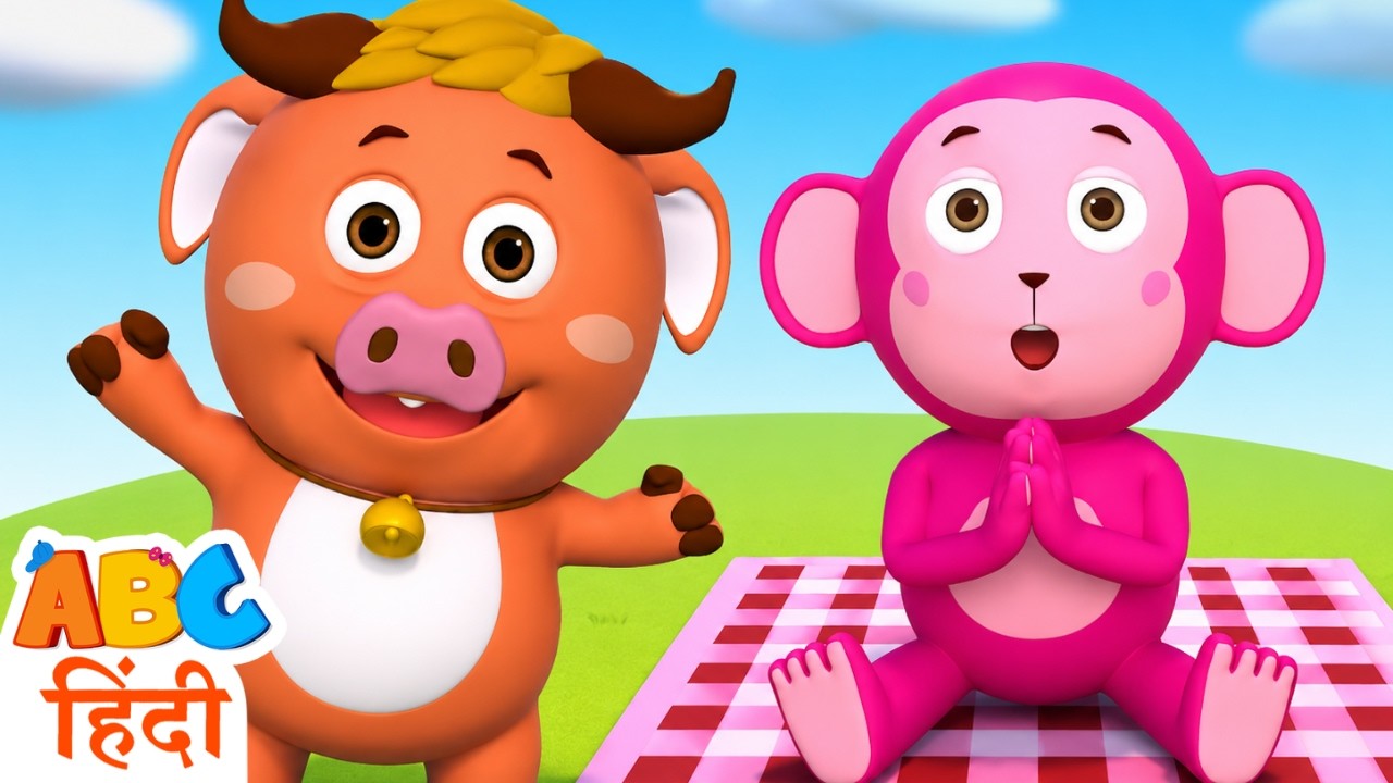 Tum Khush Ho To Bajao Tali 👏👏 NEW Hindi Nursery Rhymes By Acche Bache Channel