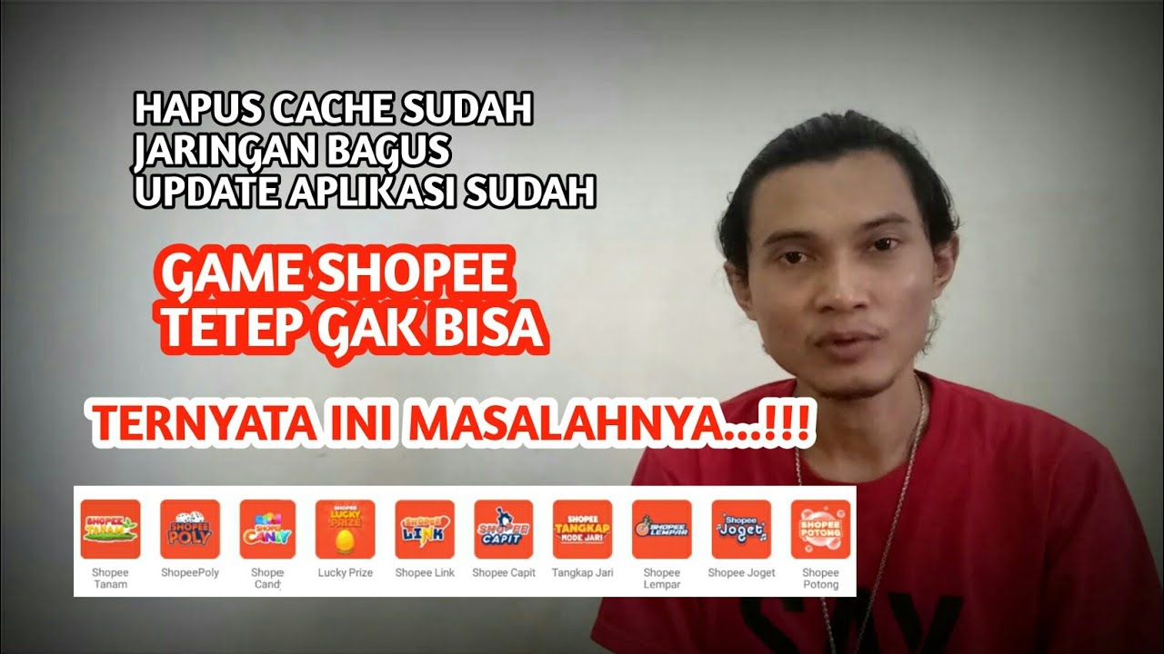 game shopee gak  bisa  di buka  kenapa  YouTube