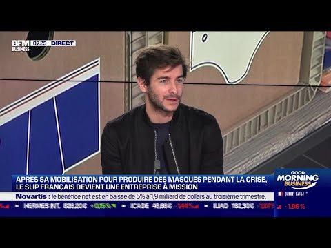 Guillaume Gibault (Slip Français) : Le Slip Français devient une entreprise à mission