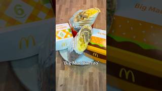 Beste McD Foodhack 2025💫🌯 #burrito #bigmac #mcdonalds #hack
