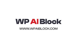 WP AI Block introduction