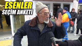 Akp Kalesi̇ Esenler Seçi̇m Anketi̇ Ekrem İmamoğlu - Recep Tayyi̇p Erdoğan