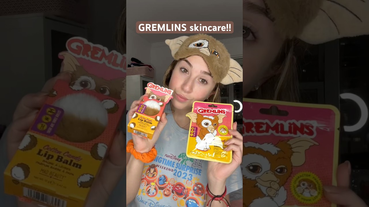 GREMLINS skincare!! 🤪 