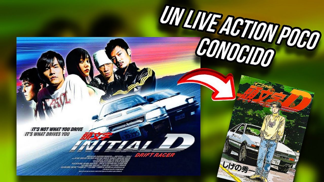 EL LIVE ACTION OLVIDADO DE INITIAL D!!!!!