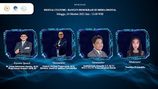 [Webinar] - Digital Culture : Bangun Demokrasi di media Digital