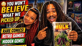 😳 You WON’T Believe What We Picked Up… Rare Comics, Games & Hidden Gems!