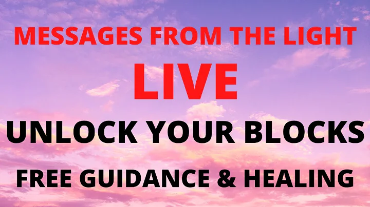 LIVE! FREE GUIDANCE & HEALING. UNLOCK YOUR BLOCKS & LIVE YOUR BEST LIFE!