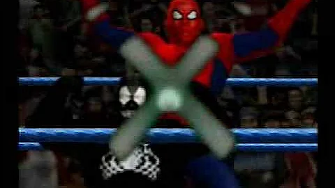 wwe svr 06 tag team title match kenan & kel vs Spiderman & Venom