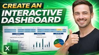 Build an Auto-Updating Excel Dashboard (Power Query + PivotTables)