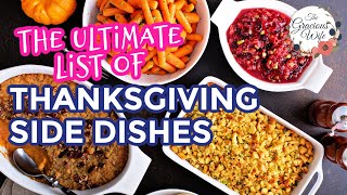 Thanksgiving Side Dishes