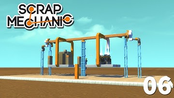 06 - How much can one Thruster lift? | Scrap Mechanic Let