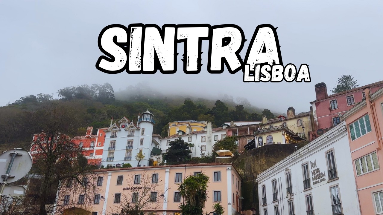 Um passeio para sonhar: mansões, museus e cafés | SINTRA 🇵🇹 a Pé 4K