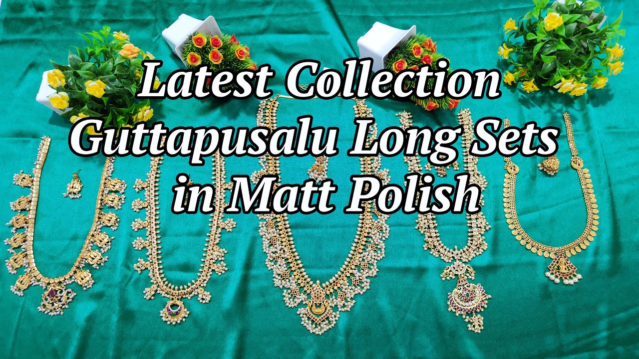 Guttapusalu Long Sets Imitation Jewellery Ph85006 01483 Begum