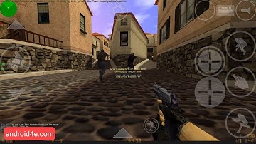 Counter Strike 1.6 on Android gameplay demo