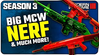 Huge MWIII Weapon & Attachment Balancing Update! | (Season 3 Patch Details)
