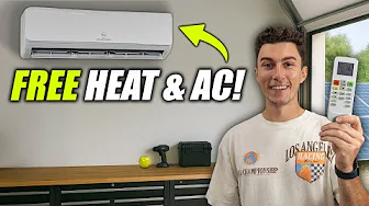 We Heat & Cool Our Garage for FREE… Here’s How