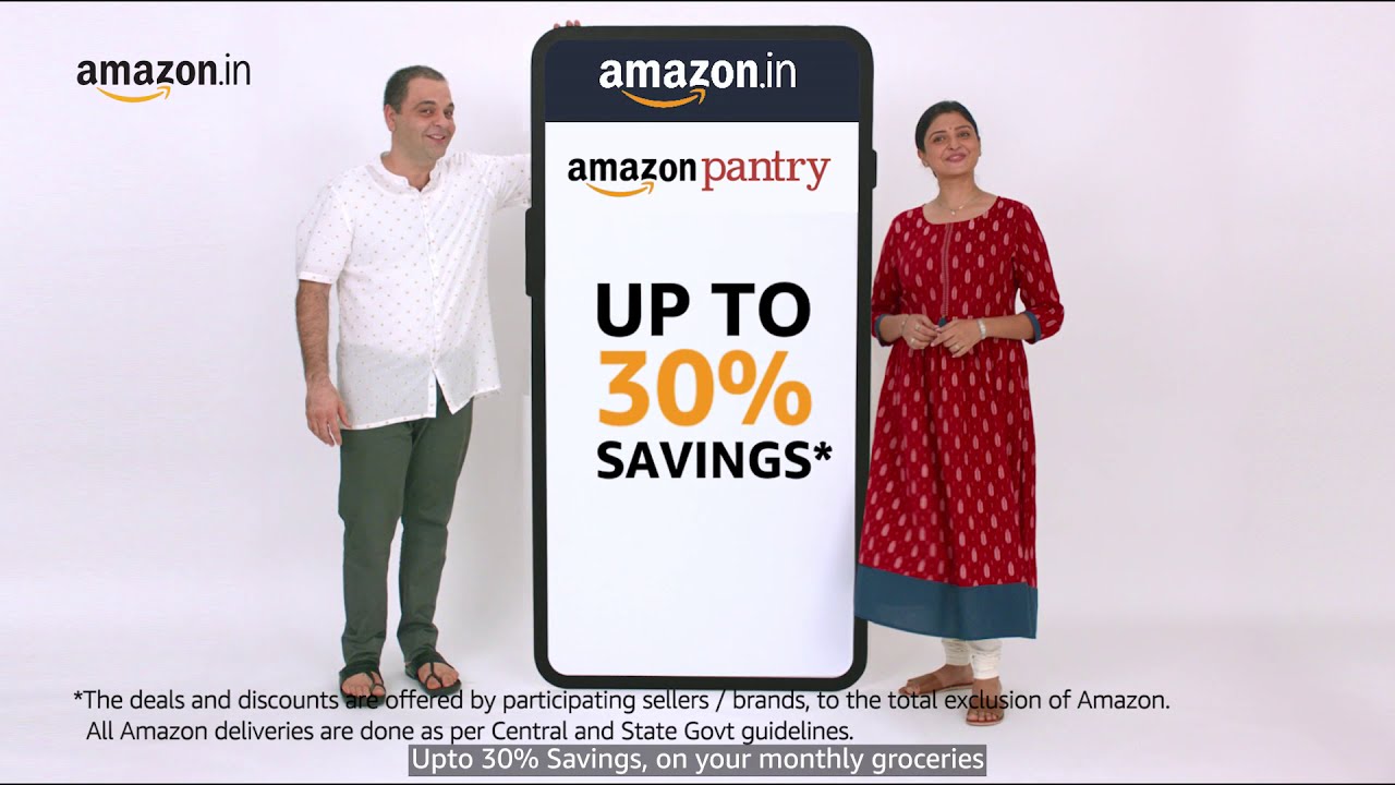 Amazon Pantry | Save upto 30% on monthly groceries