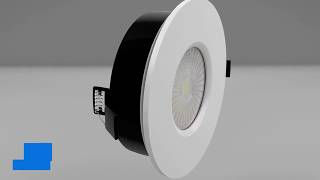 Intoled Rome Badkamer Led Inbouwspot Dimbaar Ip65