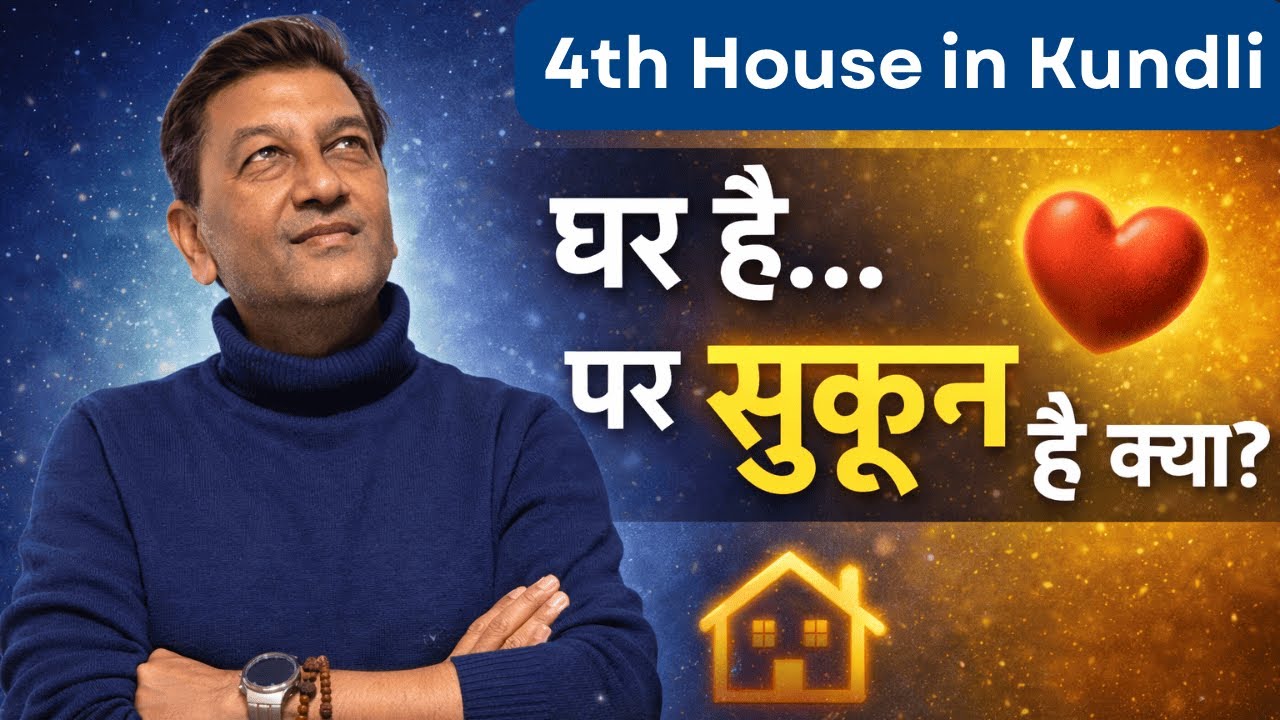 4th House in Kundli Explained | Planets in Fourth House | Mental Peace, Home & Inner Happiness