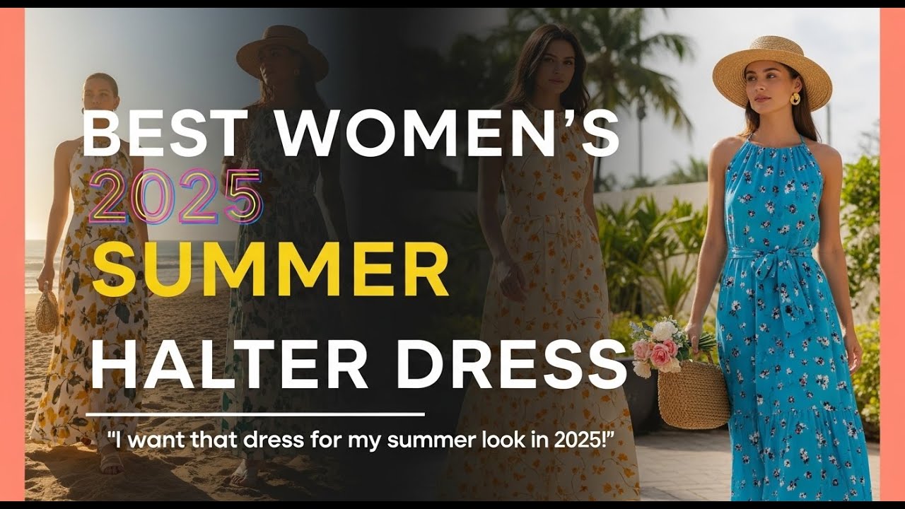 best halter dresses for women 2025 TOP 5 Best Women's Summer Halter Dress 2026