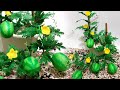 DIY|Cara Membuat Pohon Semangka Dari Plastik Kresek|how to make a watermelon tree from a plastic bag