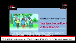 Trt Eba Tv 2.Sinif Türkçe Dersi̇ 26 Mart 2020 Full İzle Trt Eba Tv İzle