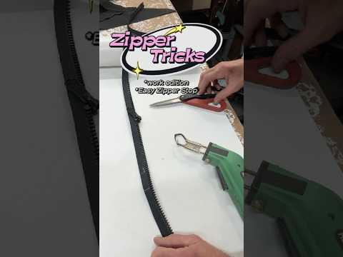 Zipper Stop Replacement