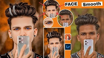 Oily Smooth Skin HDR Secret Tricks 2023 | face smooth editing| photo editing| sketchbook editing