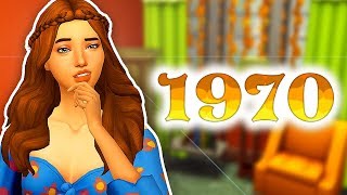 i made my sim live like it's 1970