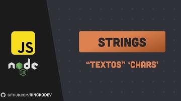 Strings do javascript - 22 - Curso de javascript em NodeJs