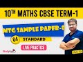 Live Latest Sample Paper Practice 04 | Part 2 | Class10 | Maths | Term 1| CBSE 2021|Study Isle