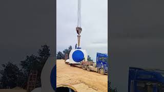 Crane Working #Truck #Trucking #Chinatruck #Truckfail #Heavyequipment #トラック #トラック運転手 #Lastkraftwagen