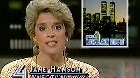 Jane Hanson - WNBC Live At Five Promo1988