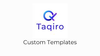 Custom Templates  Statuses, Priorities, Categories, Task Fields | Taqiro Tutorial