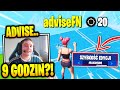 😨 ADVISEK POKAZUJE SWOJĄ GRĘ PO *9 GODZINACH* TRENINGU W FORTNITE! ~ KULARZ SZOTY