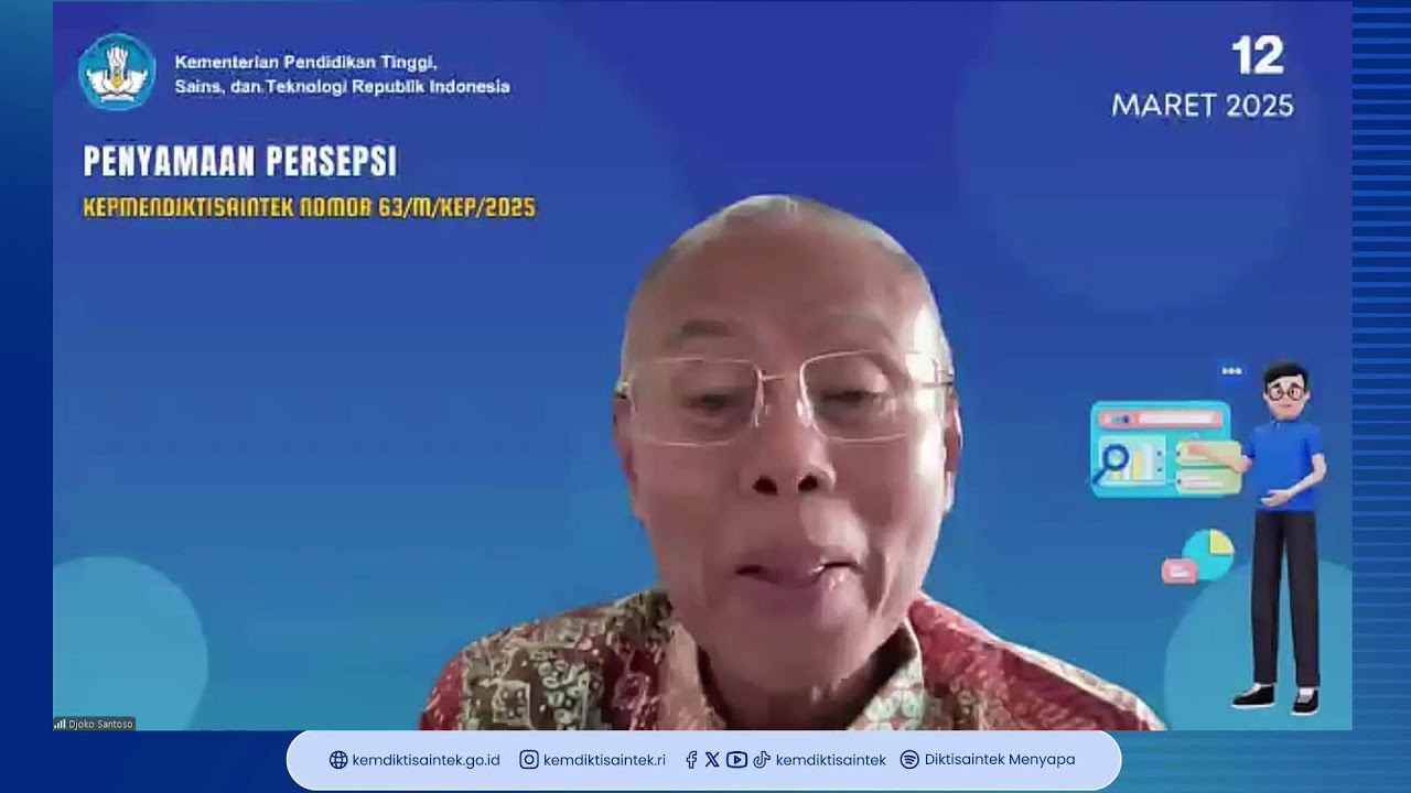 Penyamaan Persepsi Kepmendiktisaintek 63/M/KEP/2025