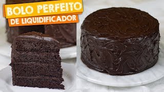 BOLO DE CHOCOLATE PERFEITO | BOLO FOFINHO E MOLHADÃO | Nandu Andrade